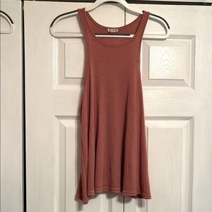 Free People, Intimately, dusty terracotta color, Relaxed Tank Top, Flowy Fit